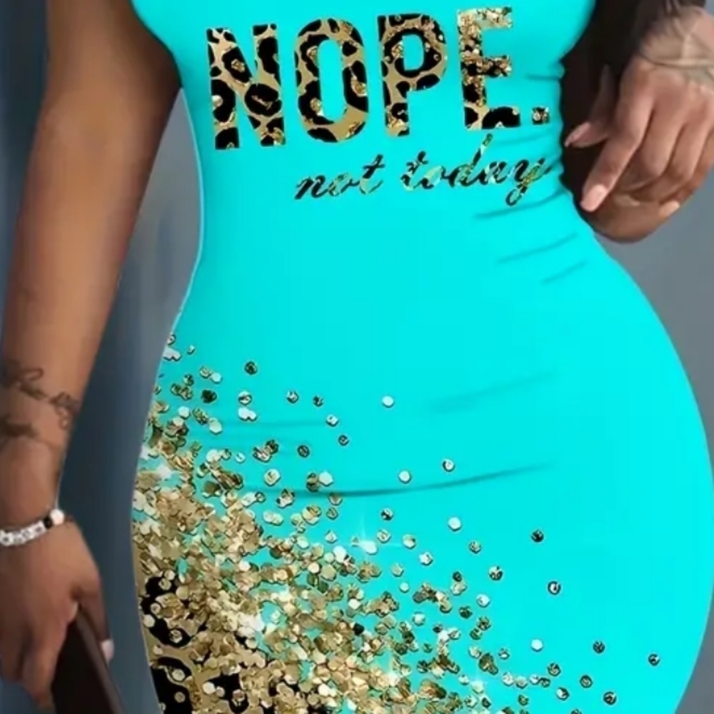 NEW STRETCH BODYCON DRESS PLUS SIZE 3XL - Picture 4 of 7